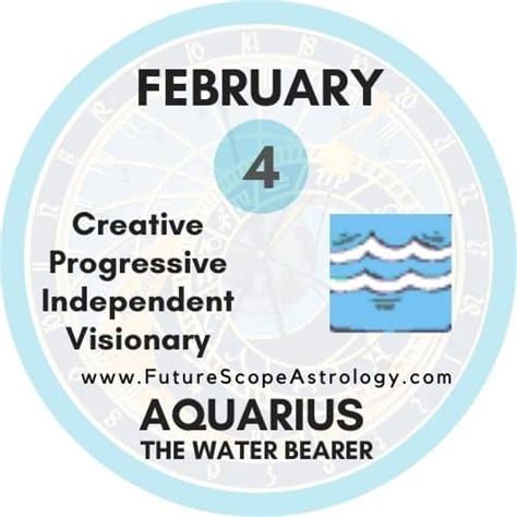 feb 4 zodiac sign personality|zodiac sign for february 4th.